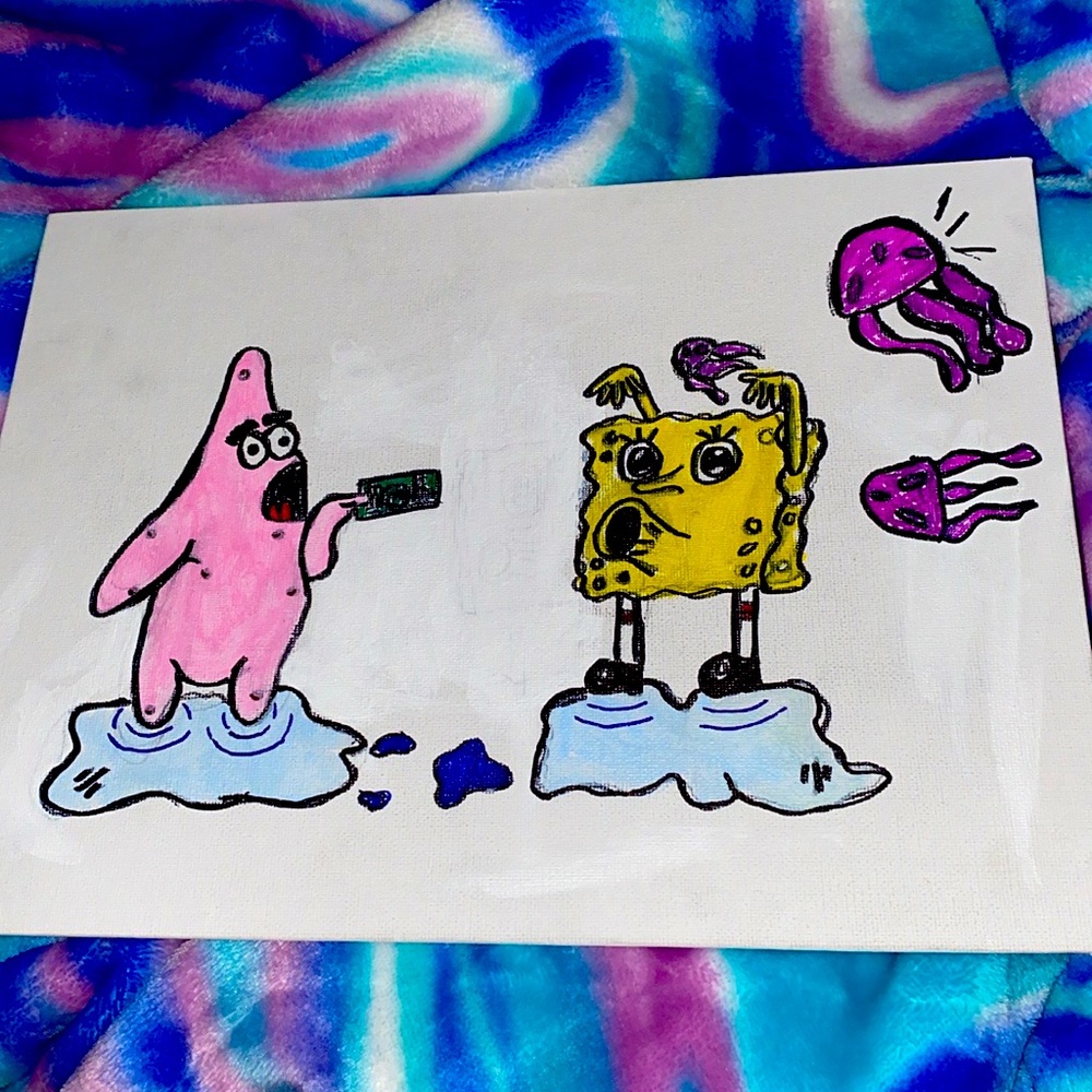 Character paintings for kids, anyone from your favorite TV shows or movie